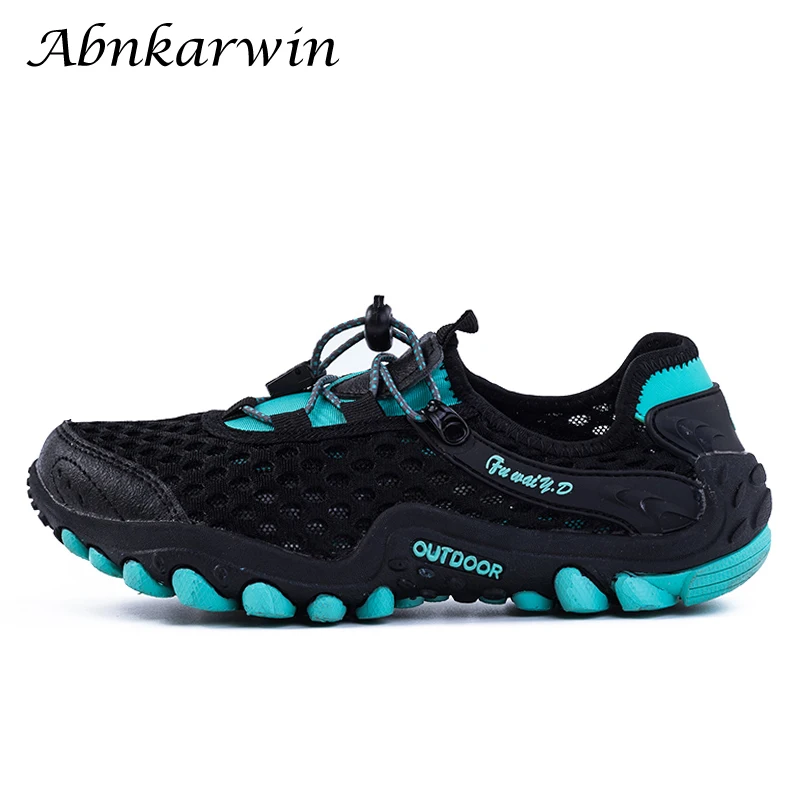 

Summer Women Outdoor Mesh Hiking Shoes Woman Trekking Mountain Sneakers Breathable Trail Camping Treking Tracking