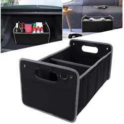 Universal Foldable Car Organizer Trunk Box Portable Storage Case Cargo  Auto Truck SUV Collapsible Container Bag