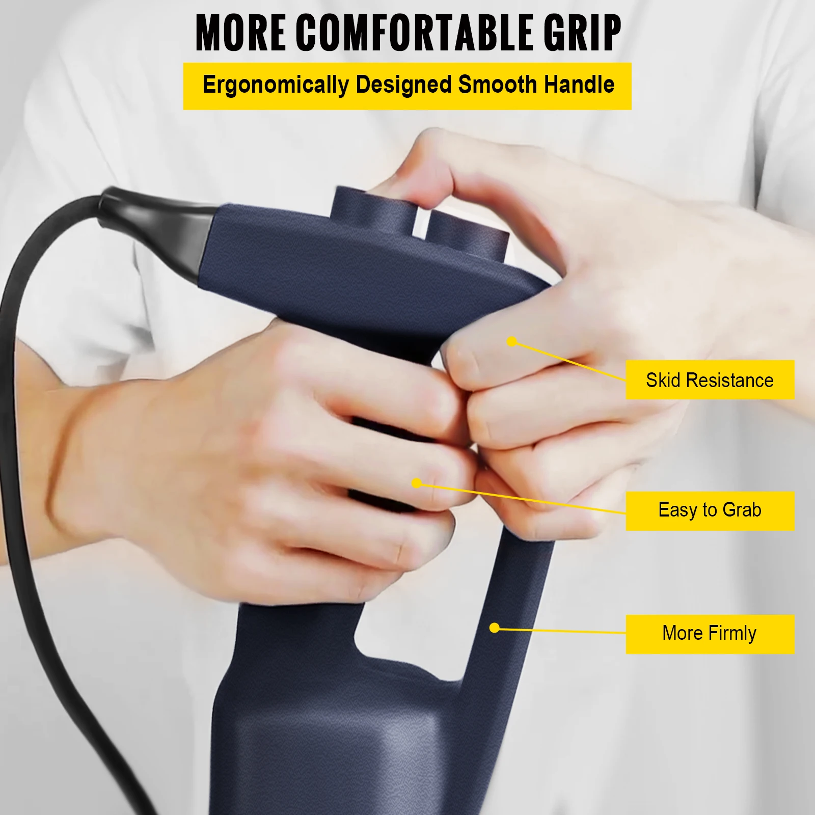 Vevor 750w misturador de mão de aço inoxidável resistente da velocidade variável do misturador da imersão 304 com/19.7 Polegada uso comercial removível do eixo