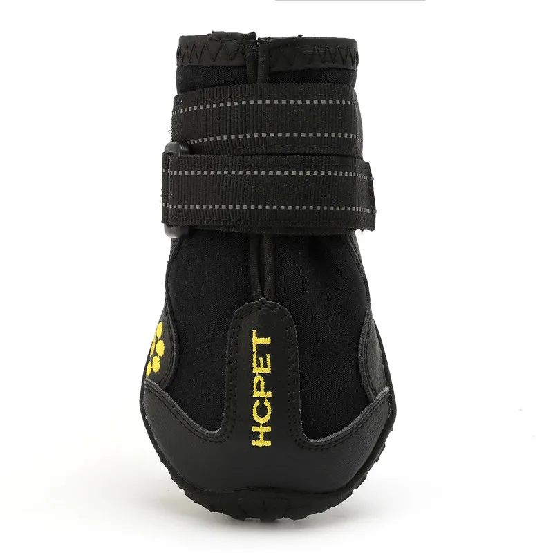 4 Teile/satz Haustier Hund Schuhe für Mittelgroße Hunde Wasserdicht Regen Schnee Hund Stiefel Langlebig Atmungsaktive Outdoor Training Wandern Hund Schuhe – Detail 14