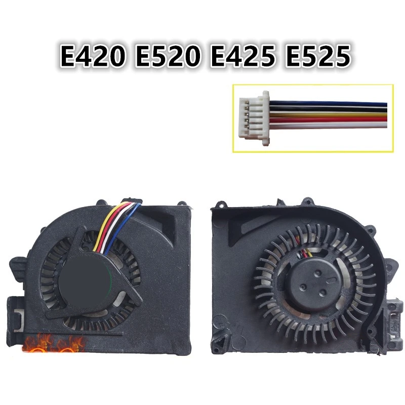 Brand New Laptop CPU Cooling Fan For Lenovo IBM E420 E520 E425 E525 Notebook Cooler Radiator