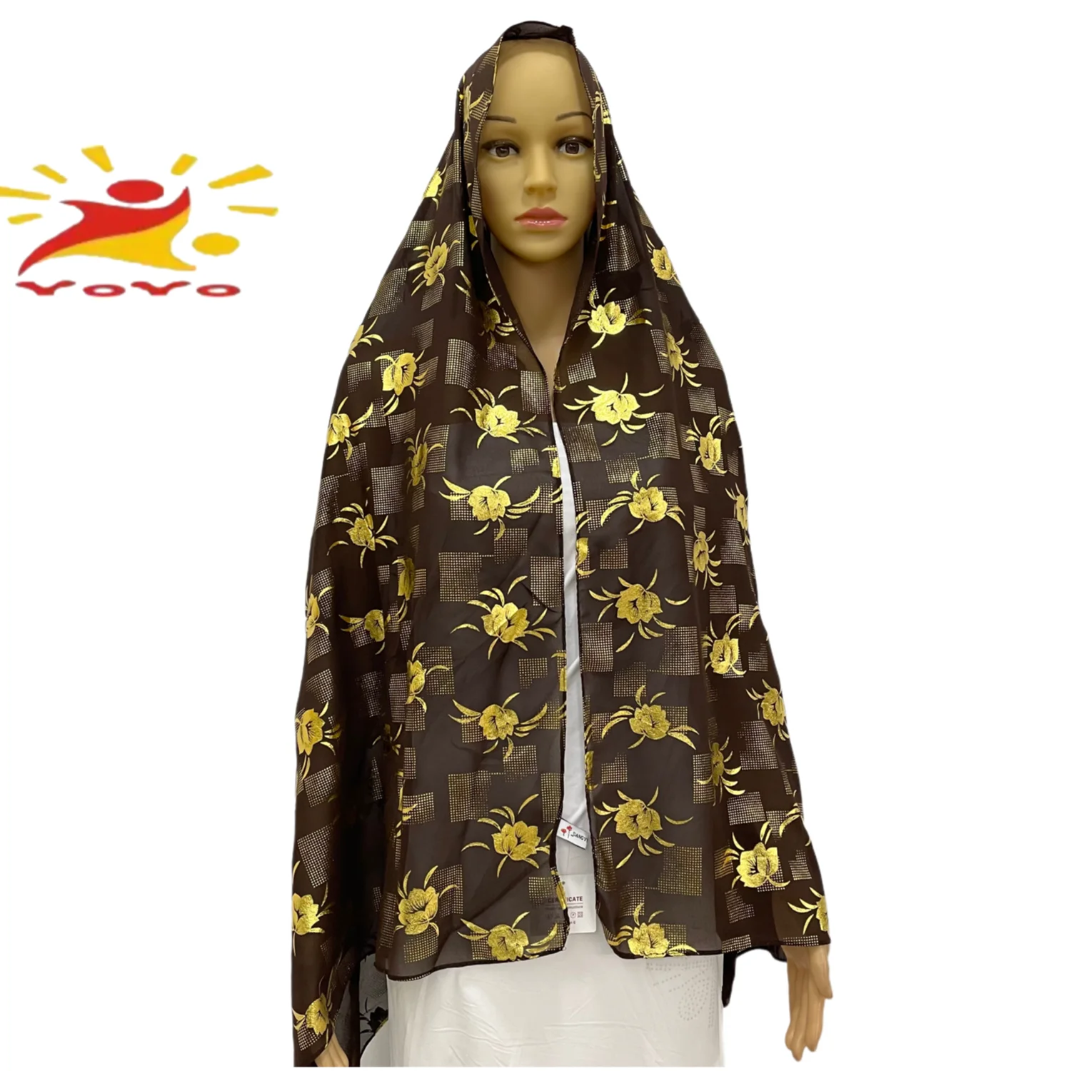 80 *180CM Chiffon Bronzing Fabric Hijab Women Wrap Shawls Headband Muslim Hijabs Scarves Scarf Muslim Fashion Wrap For Women
