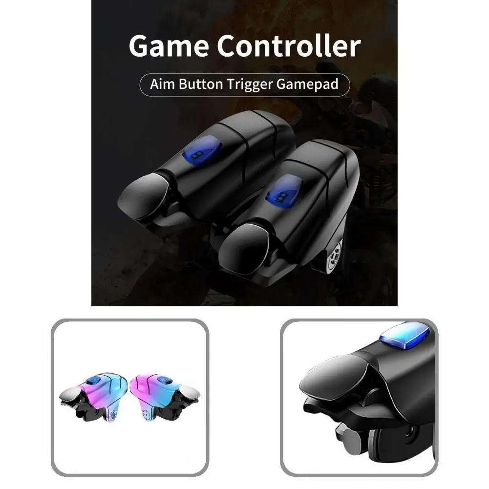 Game Controller Gamepad Speed Adjustable Shooting Game Auxiliary Gaming Trigger Aim Button Shooter Joystick for Android