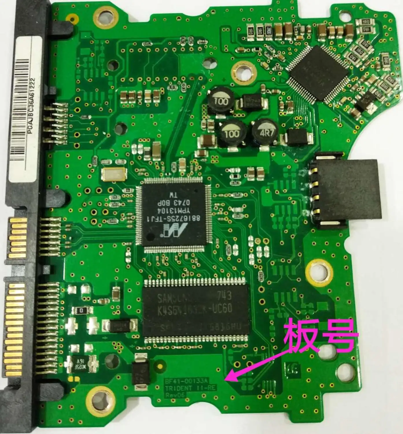BF41-00133A-placa de circuito de disco duro, 100% Original, HDD, PCB, BF41-00133A, 320G, 500G, 1TB, Envío Gratis