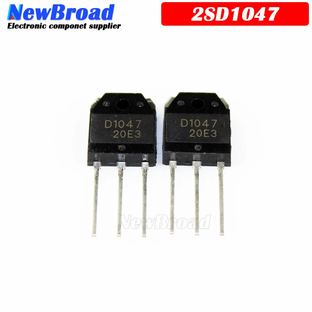 5PCS 2SD1047 TO-247 D1047 TO-3P POWER TRANSISTORS 2SB817 B817