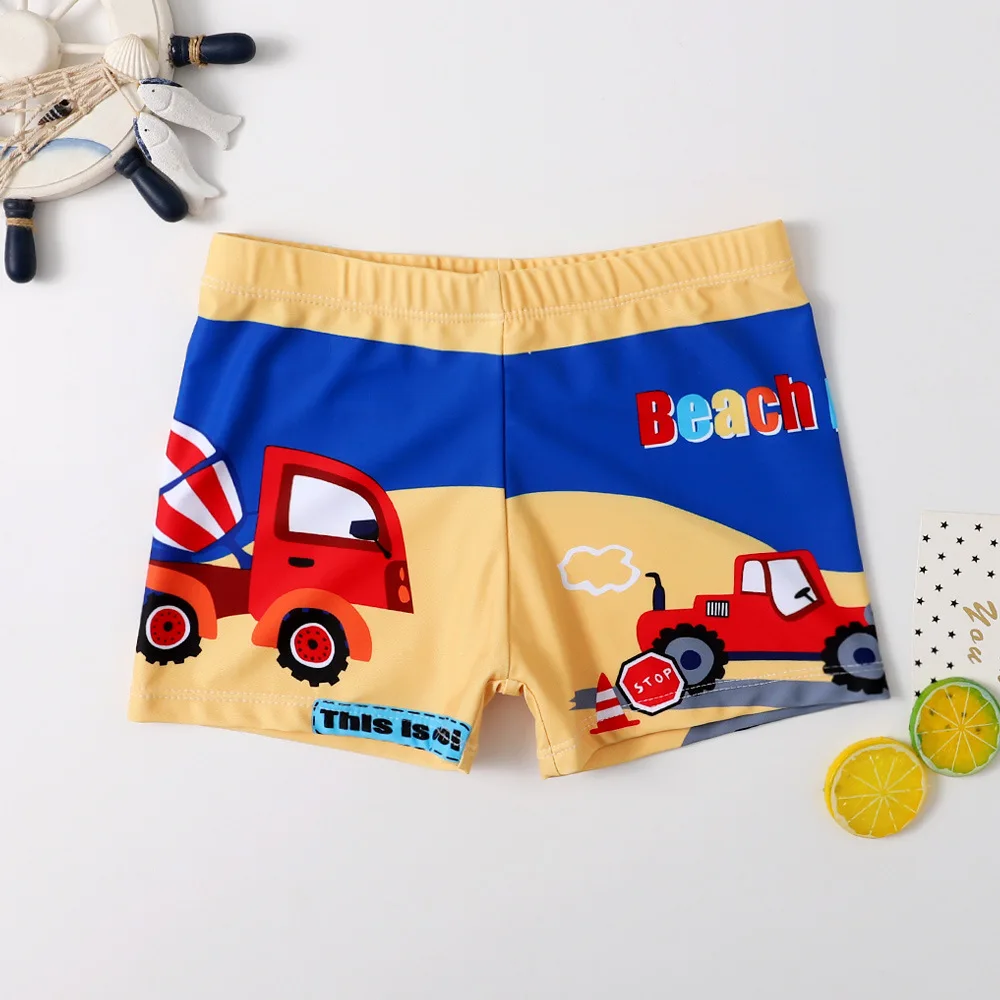 2020 Swimming Trunks For Boys Shark Trunks Swimsuit 2-9Y Children\'s Swimwear Kids Trunk Shark Beachwear Boys Bathing Suit 1050