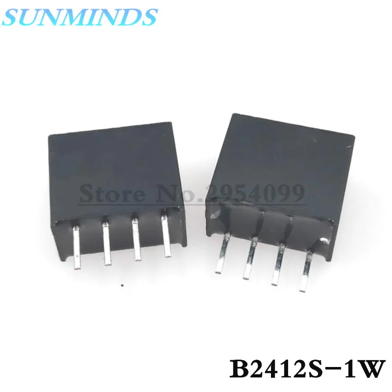 1PCS/LOT 100% new original B2412S-1W B2412S 1W B2412 24V to 12V isolated step-down power module