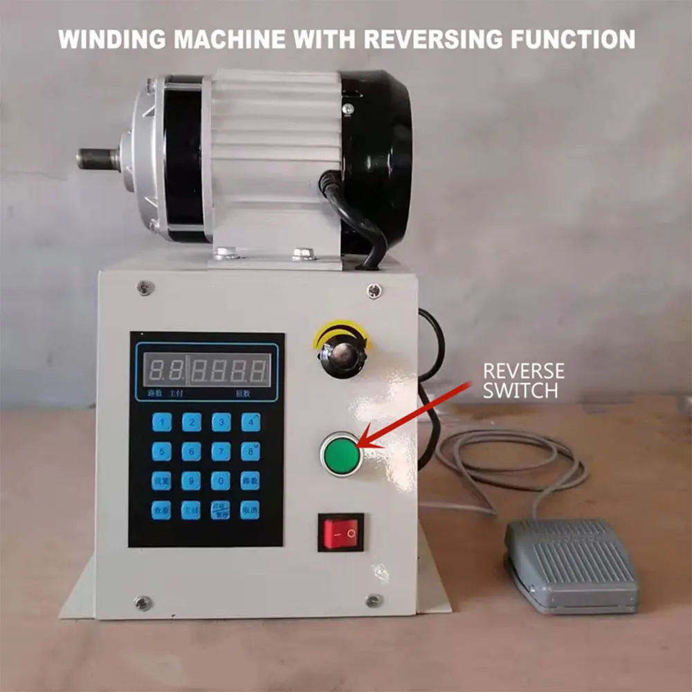 Electric winding machine Automatic winding machine for enameled wire Winding bobbin high-torque winding machine with chuck CNC