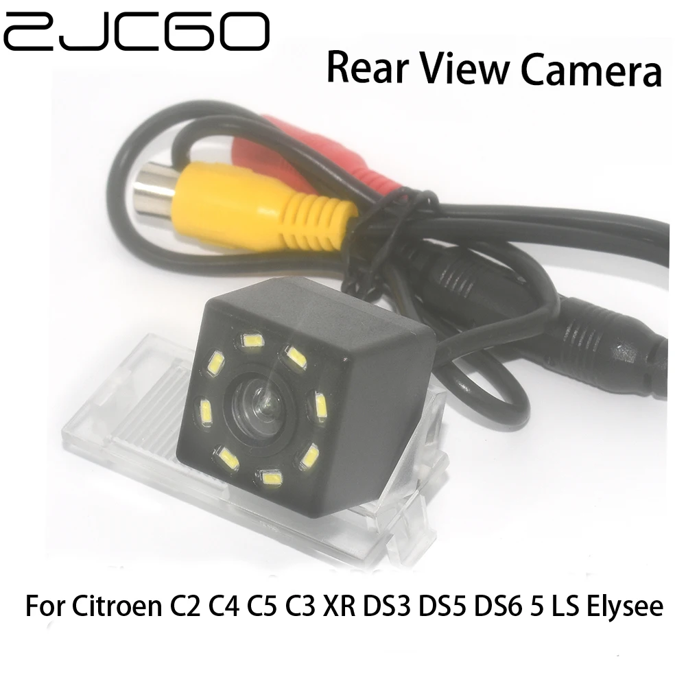 

ZJCGO Car Rear View Reverse Back Up Parking Night Vision Waterproof Camera For Citroen C2 C4 C5 C3 XR DS3 DS5 DS6 5 LS Elysee