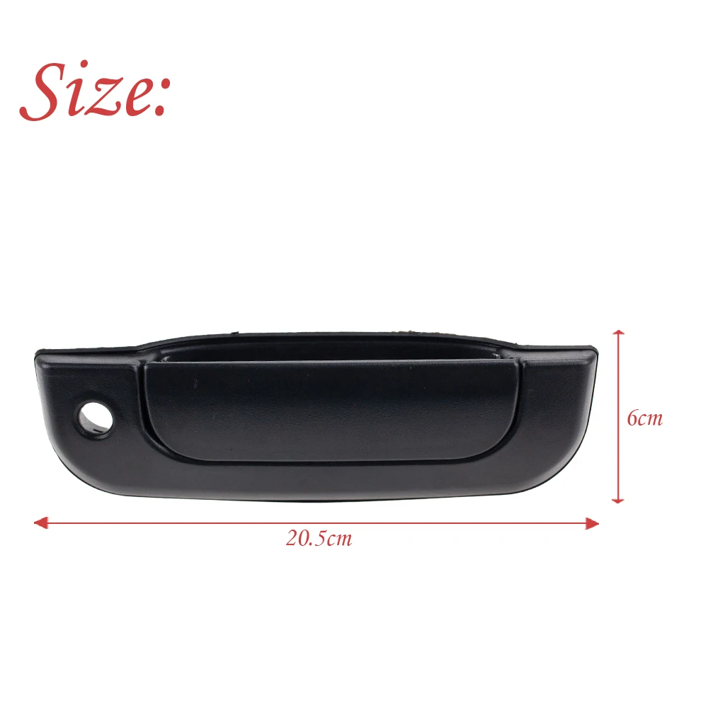 Black Color Front Door Outer Handle Left Or Right Side For Kia Van Pregio FL:OK72A58410 FR:OK72A59410