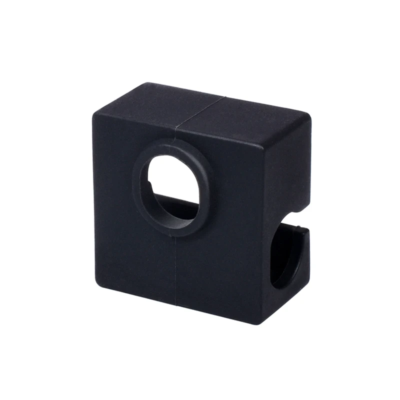 3D Printer Parts CR-10 20*20*10mm All-Metal Aluminium Heater Block MK8 Silicone Sock For Ender 3 Mk7/Mk8/Mk9 J-Head Extruder