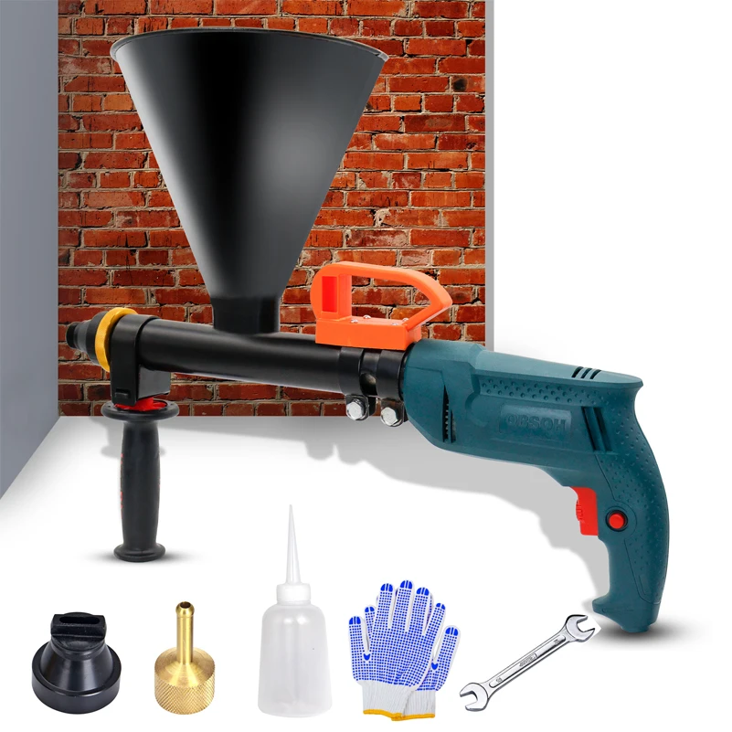 

Electric Mortar Pointing Gun Grouting Tool 850W Cement Filling Caulking Machine for Brick Wall Tile Door Window