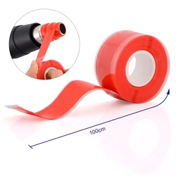 EHDIS 100cm Heat Resistant Silicon Tape Hot Air Gun High Temperature Isolation Wire Bonding Repair Tool Vinyl Car Wrap Accessory