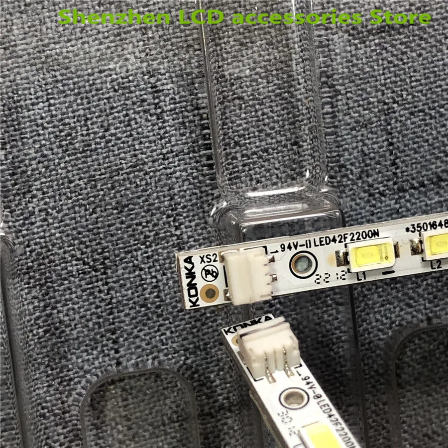 4 ピース/ロットLED42F2200N ledストリップ 35016488 35017077 1 ピース = 57LED 478 ミリメートル 100% 新