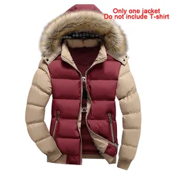 2023 Winter Jacket Mens Windbreaker Hooded Men's Jackets Hoodies Parka Coat Outerwear Men Clothing jaqueta masculino MY132