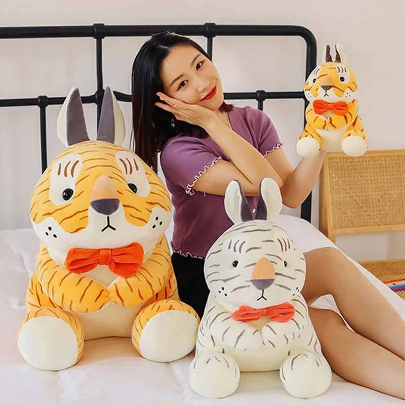 Pet Plush Toys Soft Animals Pillow Doll Stuffed Cartoon Toys Sofa Chair Cute Cushion Home Decoration for Baby Gifts