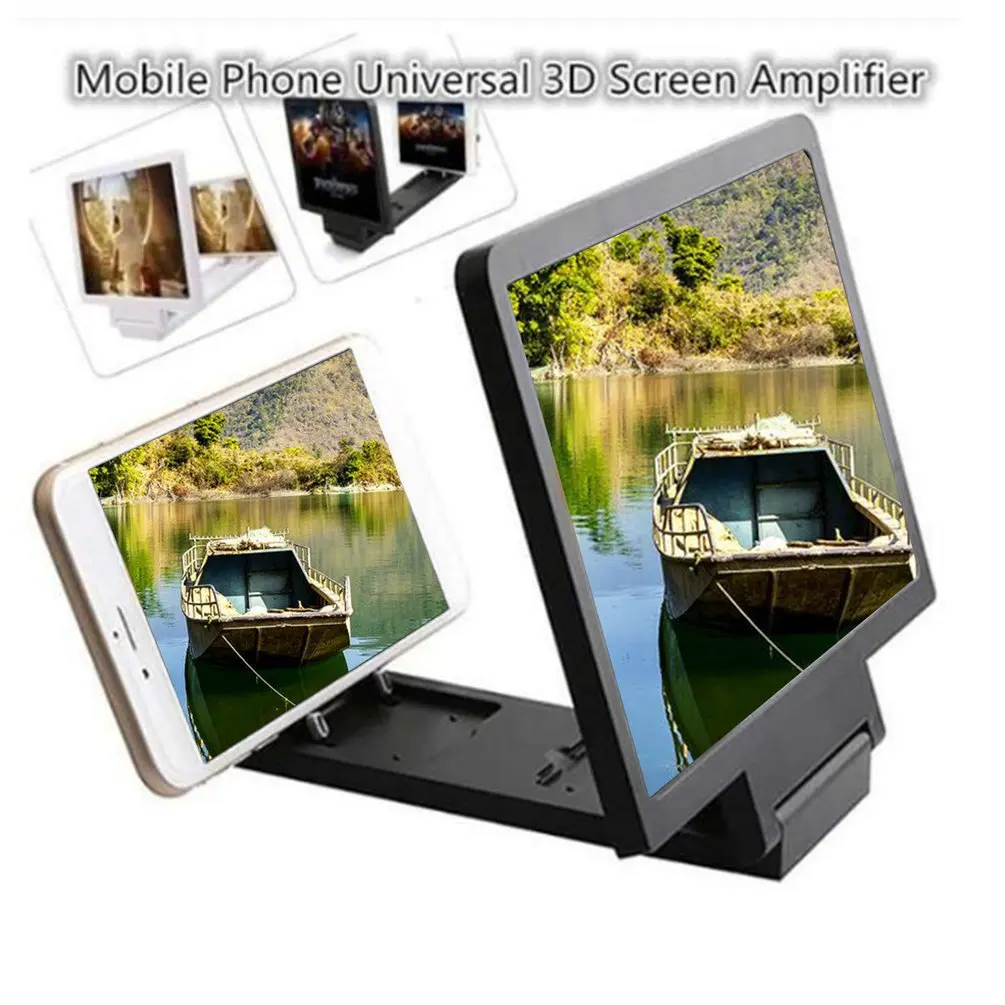 Mobile Phone Screen Amplifiers Movie Game Magnifying Phone Holder HD Video Projector Screen Magnifier Phone Stand Brackets