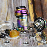 Atomizer rta Zeus RTA x style deck x mesh style deck rta Dual Coil Vape Tank RTA vape atomizer  3.5ml/4.5ml 316ss 25mm RTA tank