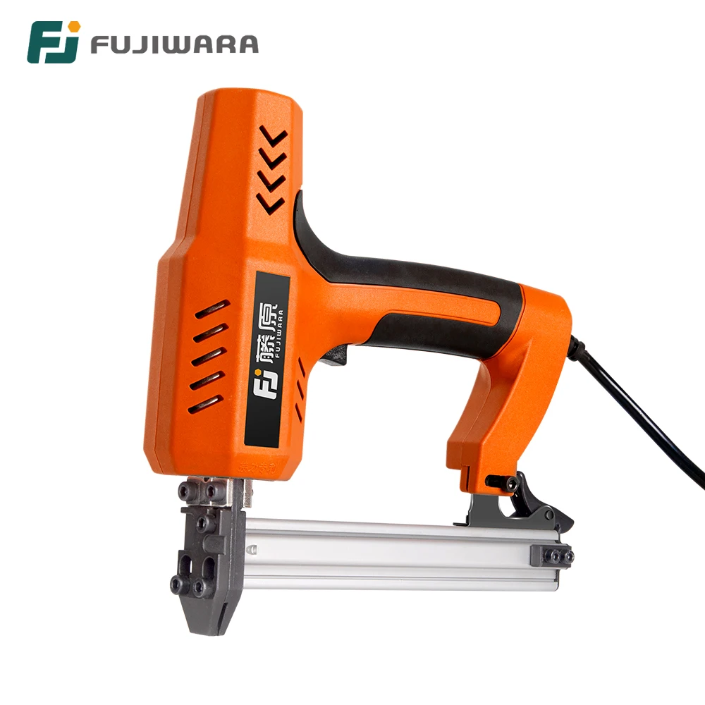 FUJIWARA Electric Nailer ST18 Steel Nail Gun Dual Motor Nailer