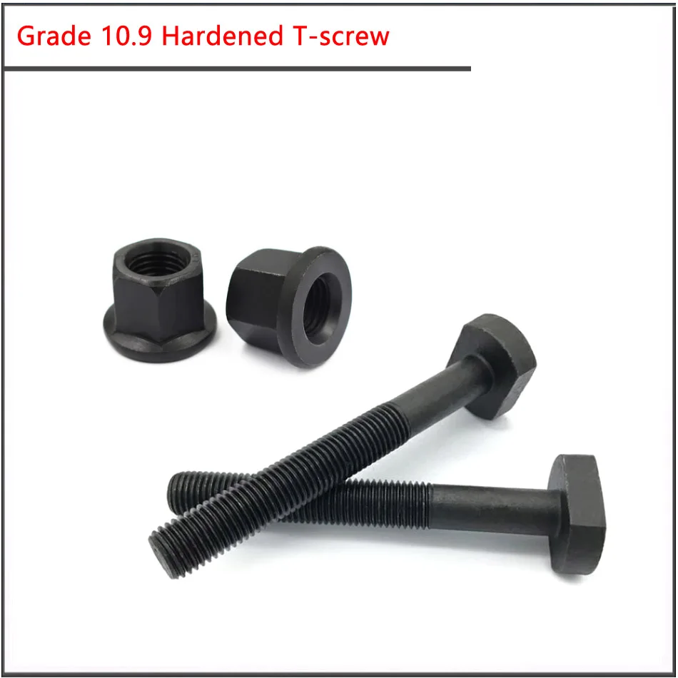 M8 M10 M12 M16 M20 M22 M24 Grade 10.9 high strength T-shaped screw lengthening T-shaped screw pressing plate screw bolt T-nut