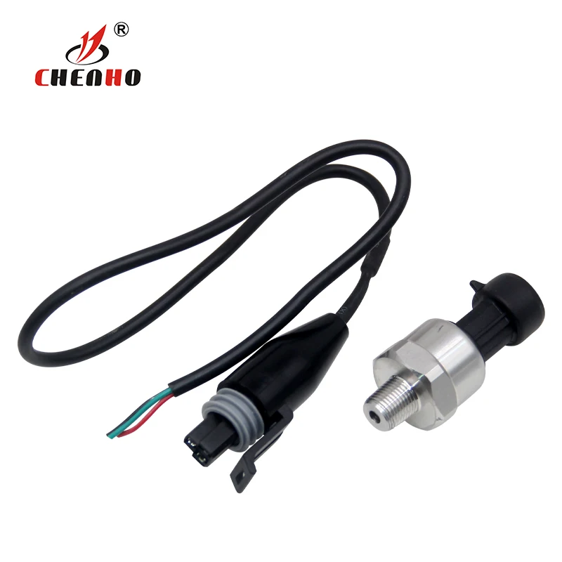 UNIVERSAL 5V 1/8 NPT PRESSURE TRANSDUCER SENDER 30/100/150/200/300/500/1000 PSI OIL FUEL AIR WATER W/ CONNECTOR