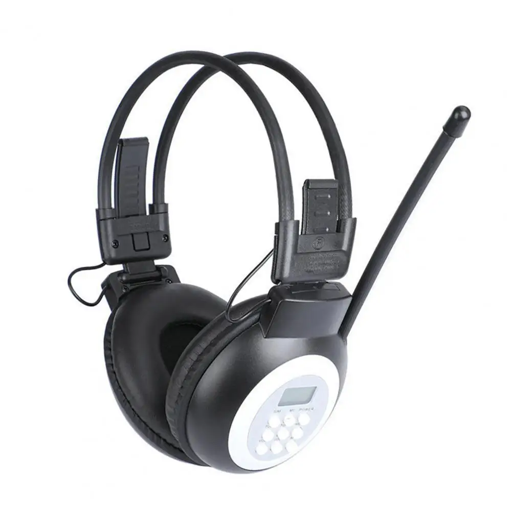 HRD-308S Bluetooth Headphone Wireless FM Radio Portable 50-108MHz Foldable Stereo Headset for Student