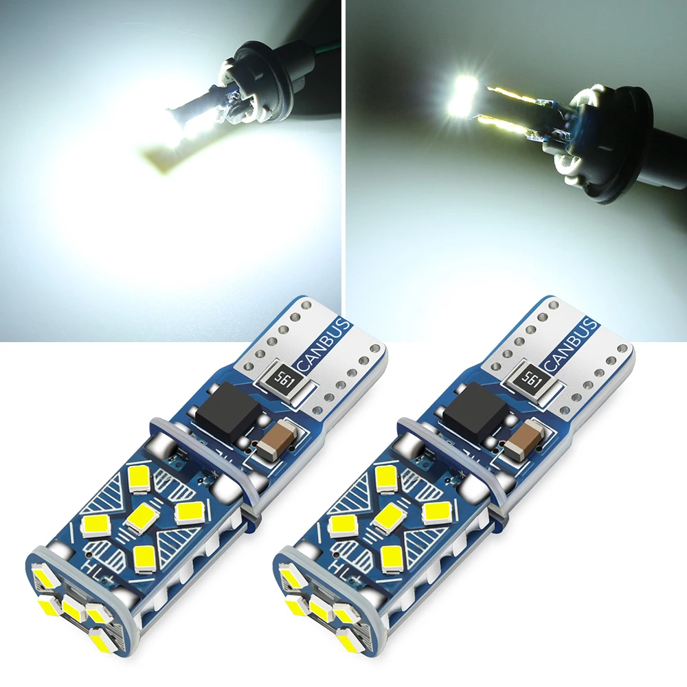 2PCS T10 W5W New Super Bright LED Car Parking Lights For Daewoo Winstorm Nubira Sens Tosca Matiz Nexia