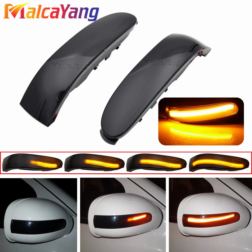 

2X LED Dynamic Turn Signal Light Sequential Mirror Blinker Lamp For Mercedes-Benz M ML GL Class W164 X164 W251 ML350 ML300 R300