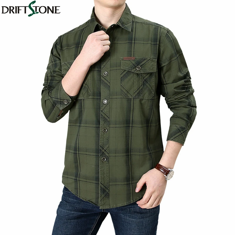 Herfst Nieuwe Mannen Militaire Tactische Overhemd Katoen Mannen Combat Army Shirts Plus Size 4XL Lange Mouwen Camisa Militar mannelijk Overhemd