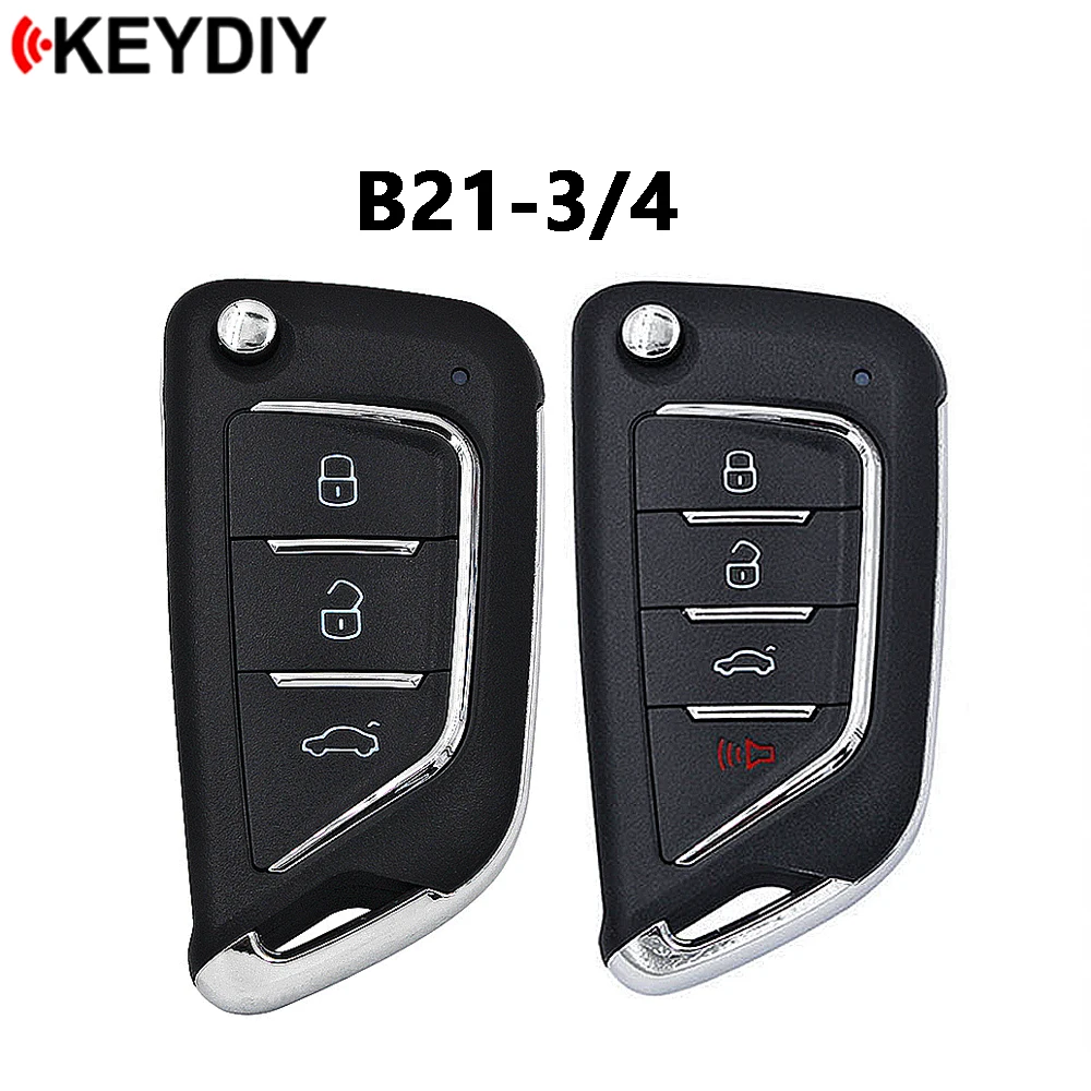 KEYDIY B Series B21 3/4 Button KD Universal Remote Key for KD-X2 KD900 URG200 KD-X2 KD MINI Key Programmer
