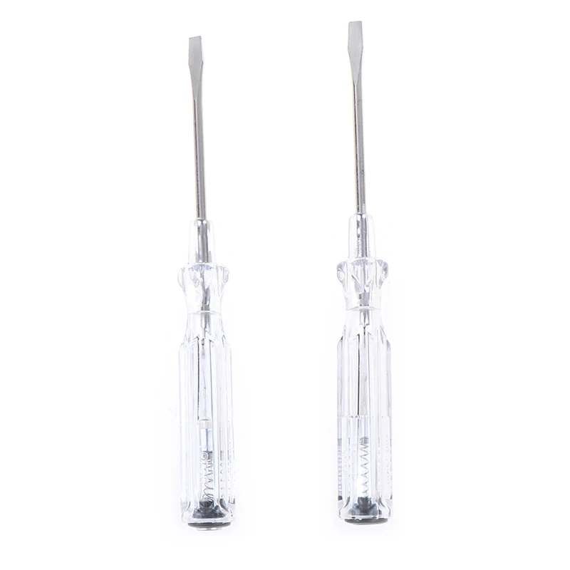 2pc 100-500V Induced Electrical Tester Screwdriver Test Probe Pen Voltage Detector light