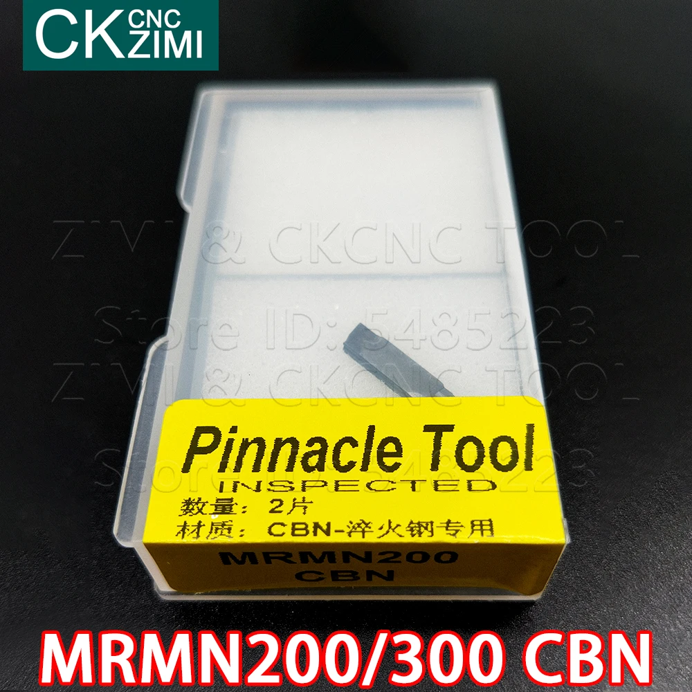 MRMN200 CBN MRMN300 CBN Dạng Bo Nitrua Dạng CNC Grooving Miếng Cắt CNC Tiện Dụng Cụ Cắt MRMN Cho Thép Cứng
