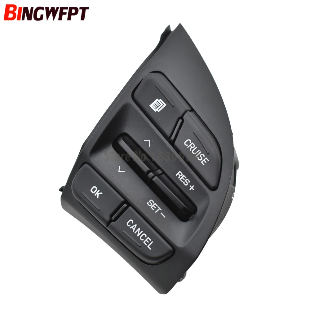 High quality Car Cruise Control Steering Wheel Buttons Switch Right side for Hyundai Elantra1.4T 2016-2018