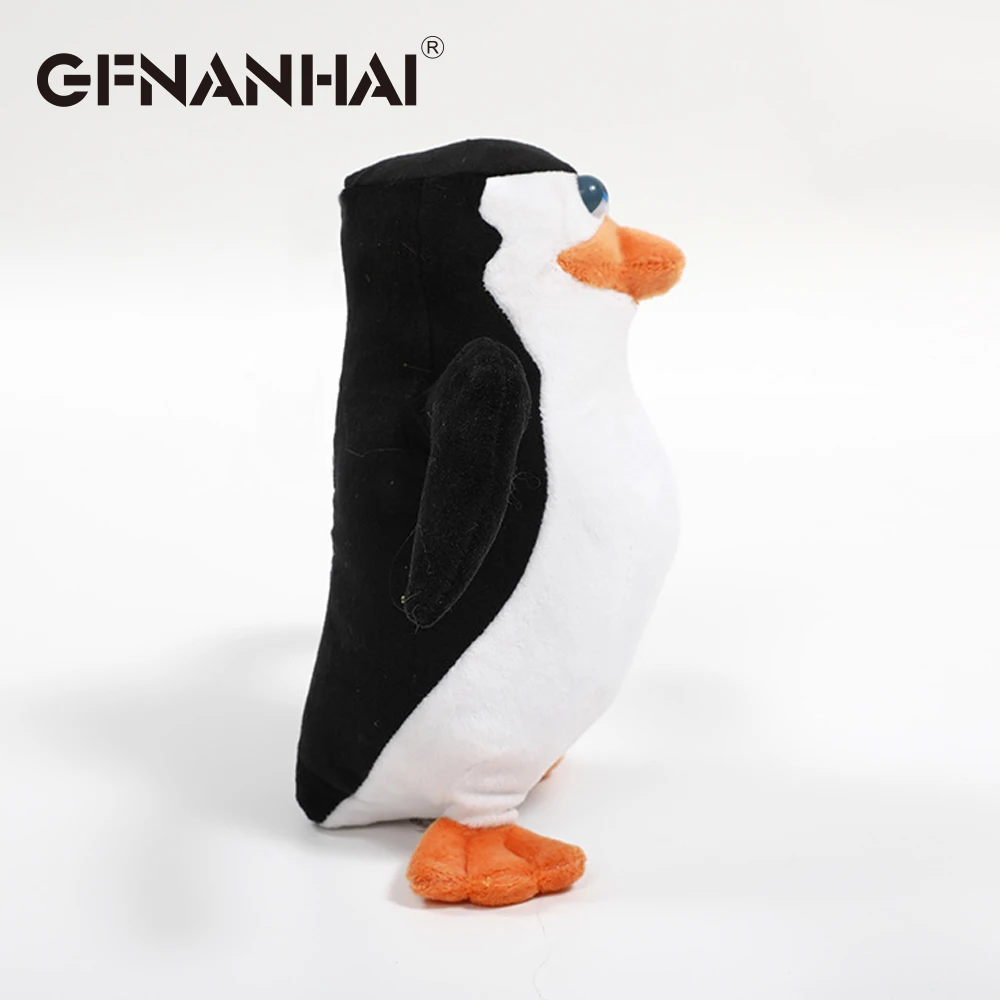 1pc 20-35cm 6 Styles Madagascar plush toy stuffed soft animal dolls giraffe hippo lion penguin zebra lemurs figure gift for kids