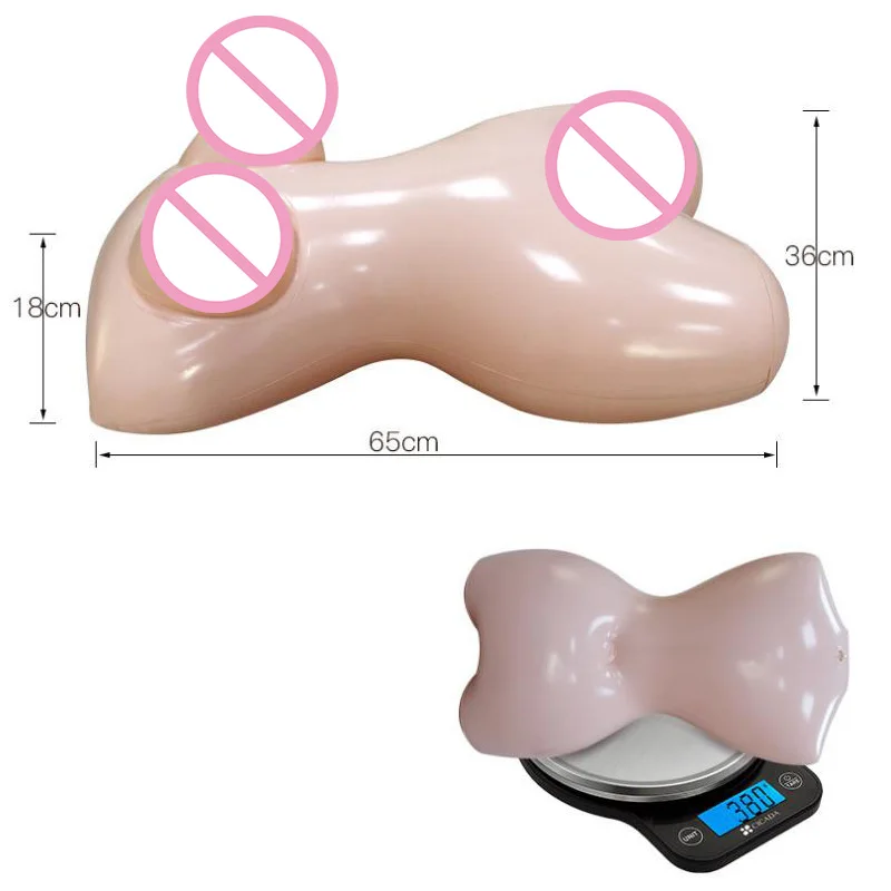 Half Body Inflatable Sex Dolls Males Masturbator Holder Big Ass Handfree Portable Sex Toys for Mens Masturbation Adult Toys