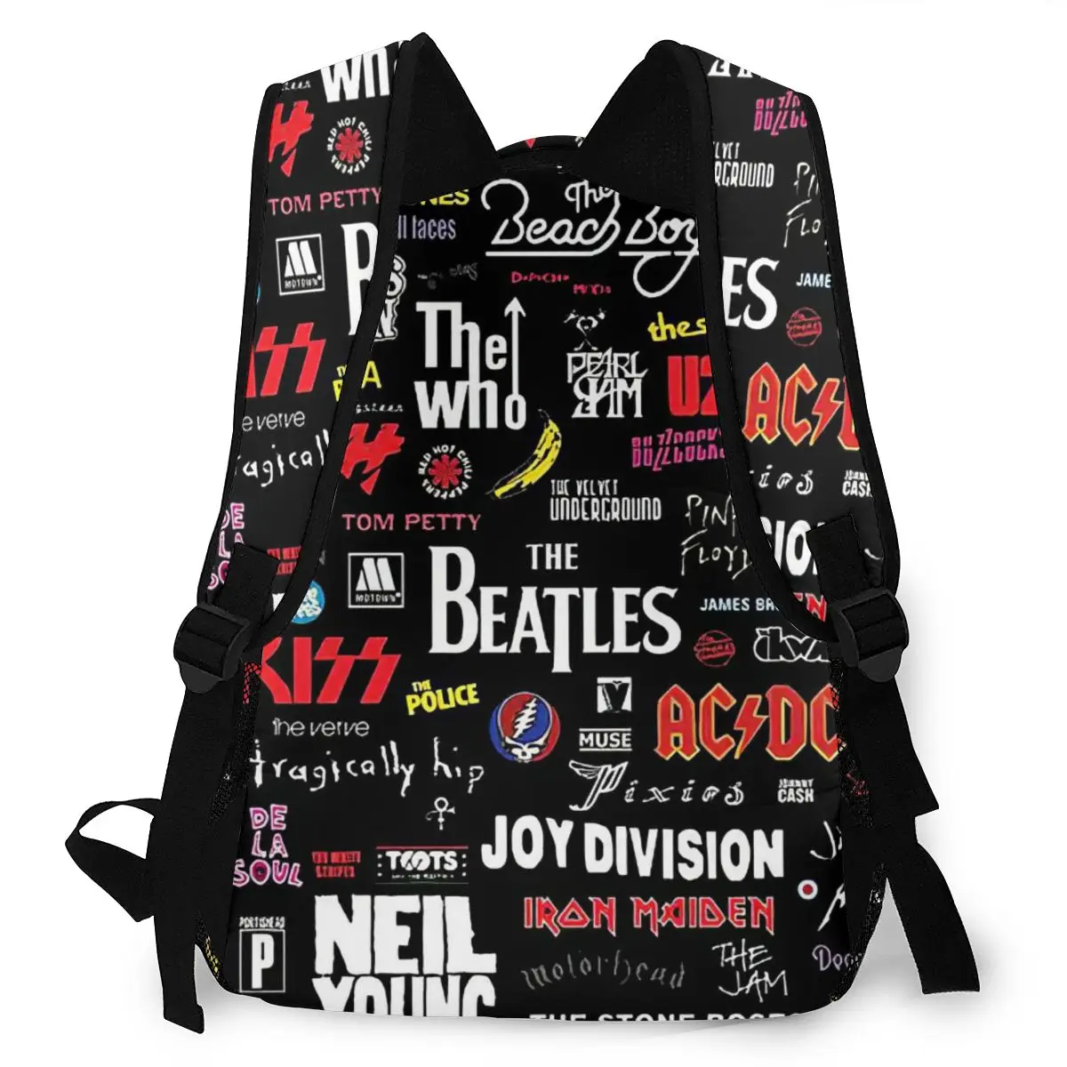 Punk Rock Ba Lô Cho Bé Gái Bé Trai Du Lịch RucksackBackpacks Dành Cho Thiếu Niên Học