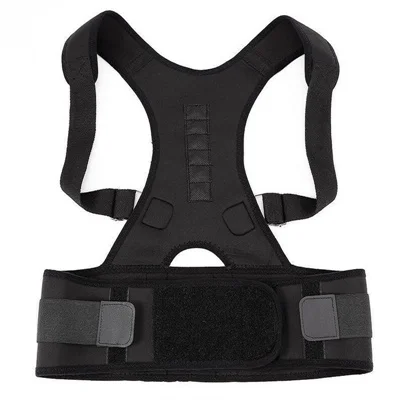 Magnetic Therapy Adult Back Corset Shoulder Lumbar Posture Corrector Bandage Spine Support Belt Back Support Posture Correct