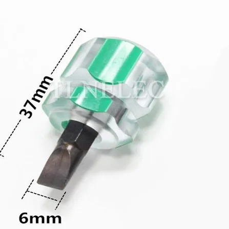 แบบพกพา Mini ไขควง Ultra สั้นไขควงซ่อมชุดเครื่องมือโปร่งใสจับซ่อมเครื่องมือ