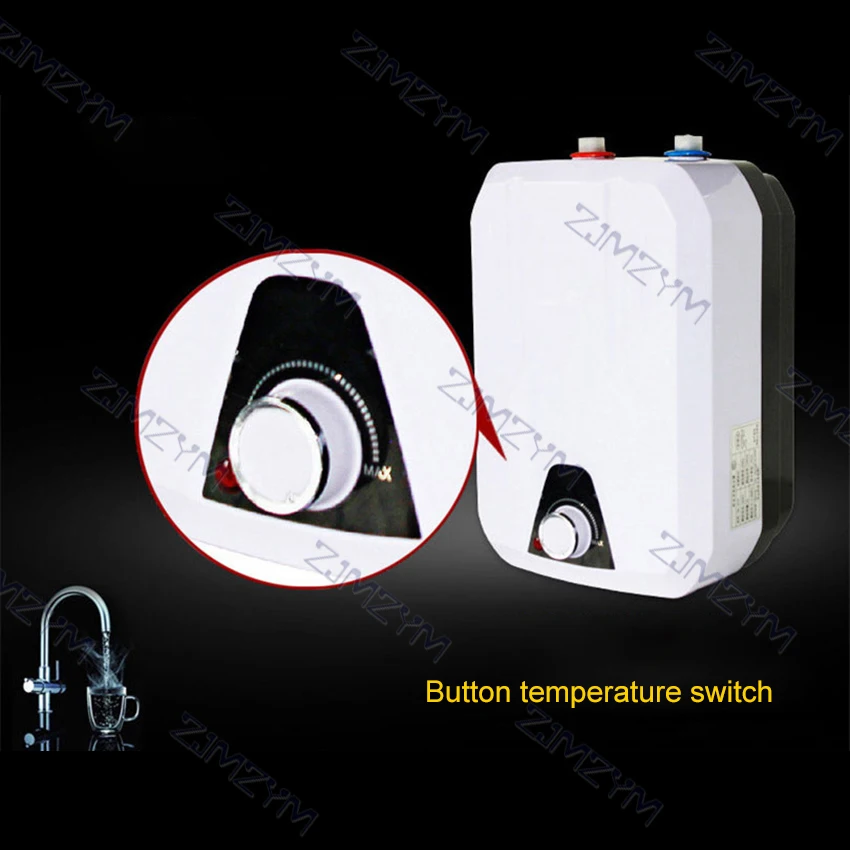 タンクなしの電気瞬間給湯器,1500w,8l,シャワー,高速