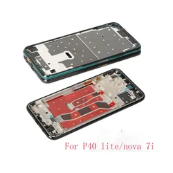 For Huawei P40 LITE / Nova 7i / 6SE 6 SE Middle Frame Housing Parts Middle Plate Cover Only LCD Display Bezel Replacement