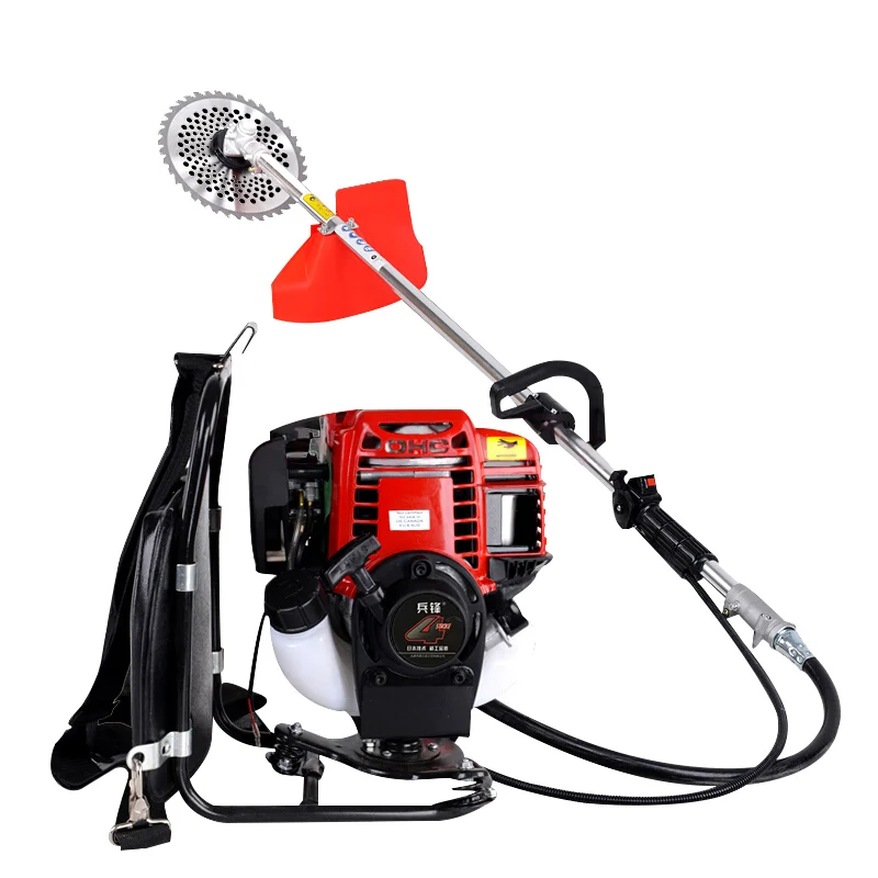 Imagem -03 - Nova Cortador de Escova de Gás Cortador de Grama In1 com Fkgx35 Tempos Gasolina Motor Mochila Grama Strimmer Alta Qualidade