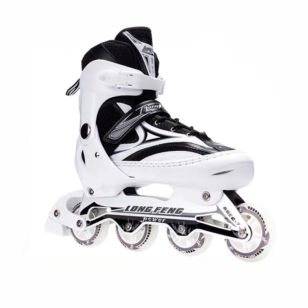 Adjustable Size Inline Roller Skates Professional Men Women Adult Ourdoor Skating Sliding Sneakers Sport 4 Wheels Skates Shoes