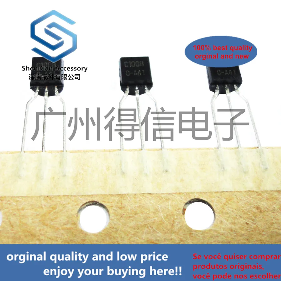 

30pcs 100% orginal new KSC1008 C1008 TO-92 NPN (LOW FREQUENCY AMPLIFIER MEDIUM SPEED SWITCHING) real photo