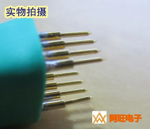 SOP8 Burn Test Chip Test Probe Pogo Pin Spacing 1.27mm SOP8 / VSOP8 / WSON  Gray cable