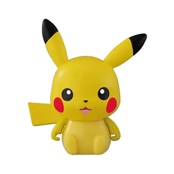 Bandai Genuine Gacha Toys Pokemon Pikachu Bulbasaur Celebi Snivy Chespin Turtwig Cute Action Figure Toys