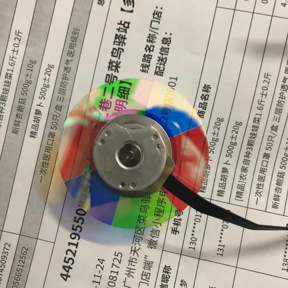 Brand New Projector color wheel (55MM 6 color) For -samsung SP-A600/SP-A600B Color wheel