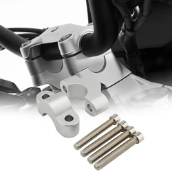 Motorcycle Handlebar Riser Bar Mount Handle Clamp Universal For BMW S1000XR 2020-UP