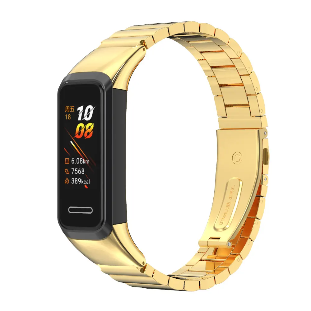 For Huawei Band 4 Strap Bracelet for Honor Band 5i Wristbands Correa Band5i Watch Metal Stainless Steel Replacement Wrist Belt
