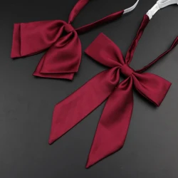 13 Colors Girl Student Bowtie Set Women Lady Ribbon Bow Tie School Party Bowknot Pink Bule Black Classic Butterfly Accessories