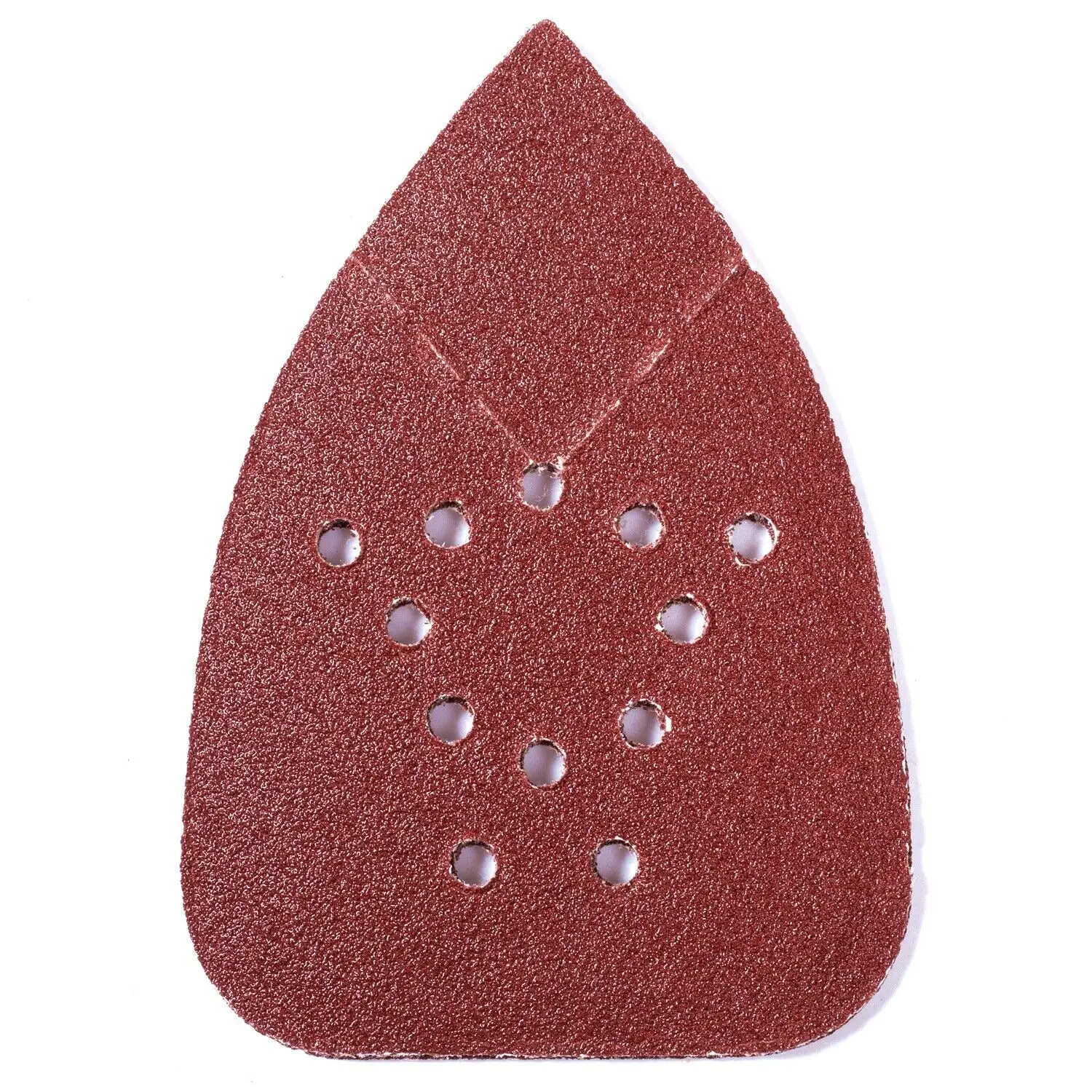 

50PCS Mouse Sanding Pads 12 Holes Hook and Loop Detail Sander Sandpaper 80 Grit